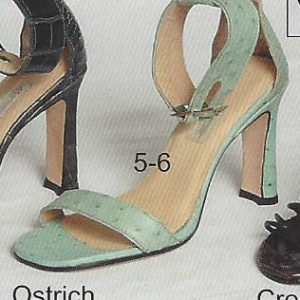 5-6 ladies sandal - ostrich