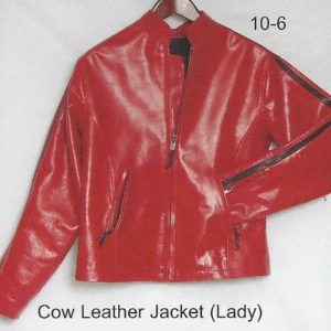 10-6 cow leather jacket (lady)