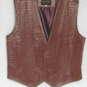 10-7 crocodile vest