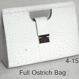 4-15 full ostrich bag