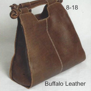 8-18 - buffalo leather - inside and outside all leather