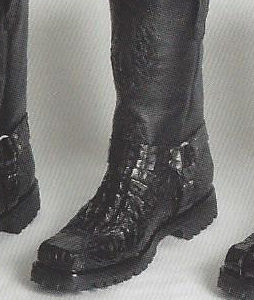 9-2 -  motorcycle riding boots- Crocodile H.B.