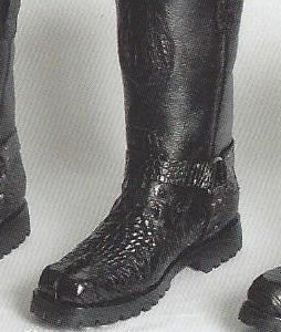 9-3 -  motorcycle riding boots- Crocodile H.B.