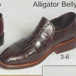 3-6 dress shoes - alligator belly